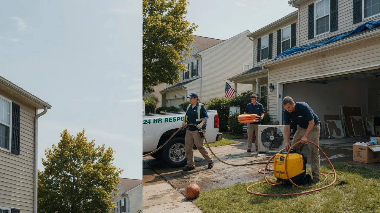 Emergency Water Damage Restoration in Baltimore, MD near me